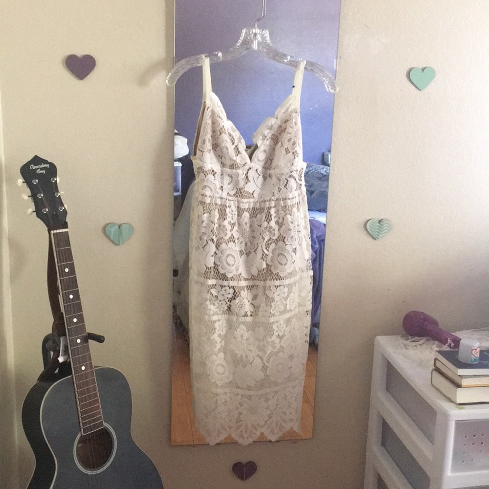 For love and lemons white Gianna dress